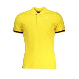 Tricou polo galben pentru bărbați K-WAY