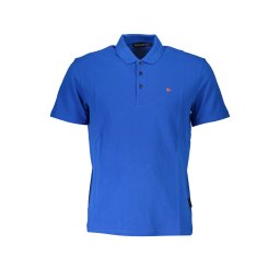 Tricou polo albastru Napapijri pentru bărbați
