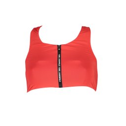 Top de costum de baie roșu Karl Lagerfeld