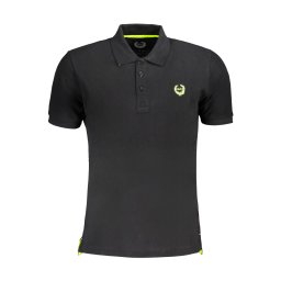 Tricou polo negru pentru bărbați Gian Marco Venturi