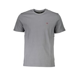 Tricou gri Napapijri pentru bărbați
