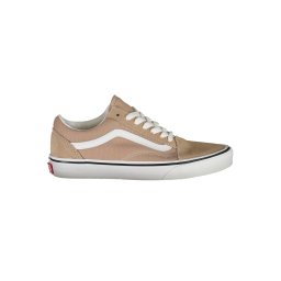 Teniși bej cu talpă joasă pentru femei Vans
