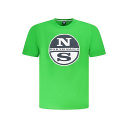 Tricou NORTH SAILS verde pentru bărbați
