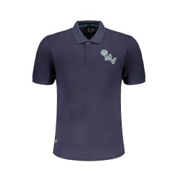 Tricou polo albastru pentru bărbați Gian Marco Venturi