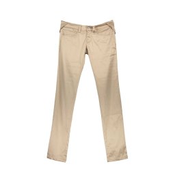 Pantaloni bej pentru femei YES ZEE