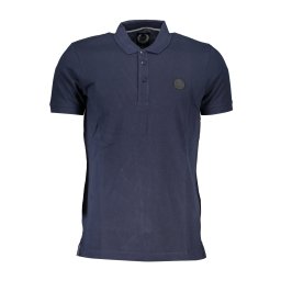 Tricou polo albastru pentru bărbați Gian Marco Venturi
