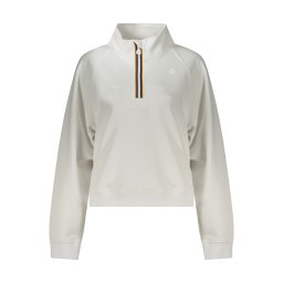 Hanorac alb de damă K-WAY fără fermoar