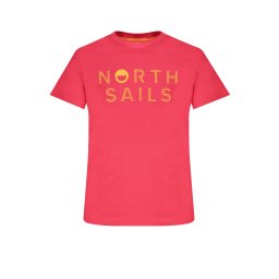 Tricou pentru copii NORTH SAILS roșu