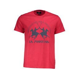 Tricou bărbătesc LA MARTINA roșu