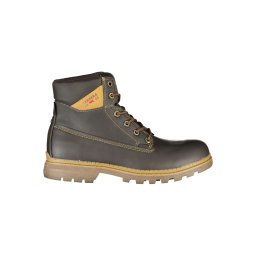 Ghete bărbătești CARRERA maro până la gleznă