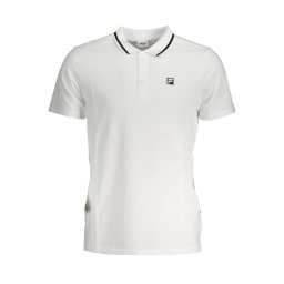 Tricou polo alb pentru bărbați FILA