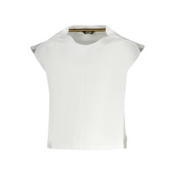 Tricou K-WAY alb pentru fete