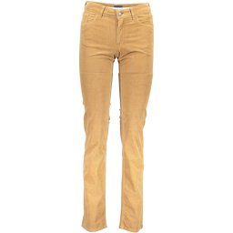 Pantaloni maro pentru femei GANT