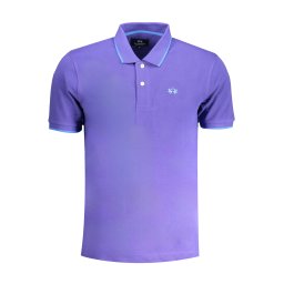 Tricou polo pentru bărbați mov La Martina