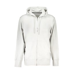 Hanorac gri cu fermoar pentru bărbați Calvin Klein