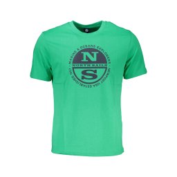 Tricou verde NORTH SAILS pentru bărbați
