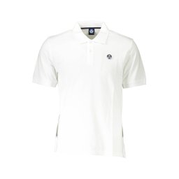 Tricou polo alb pentru bărbați North Sails