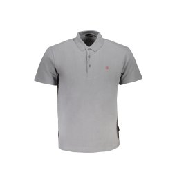 Tricouri polo pentru bărbați gri Napapijri