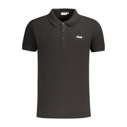 Tricou polo FILA pentru bărbați, negru