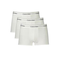 Boxeri bărbați Calvin Klein albi
