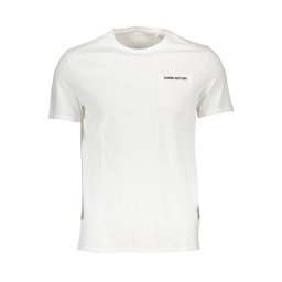 Tricou alb pentru bărbați GUESS JEANS