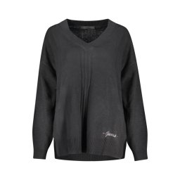 Pulover negru de damă GUESS JEANS