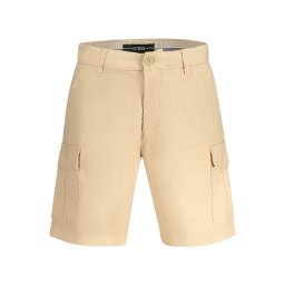 Pantaloni scurți GUESS bej Bermuda pentru bărbați