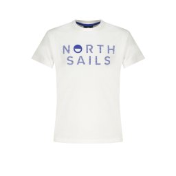 Tricou North Sails alb pentru copii