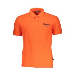 Tricou polo portocaliu pentru bărbați Napapijri