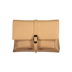 Geantă tip clutch maro pentru femei COCCINELLE