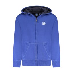 Hanorac cu fermoar pentru copii NORTH SAILS albastru