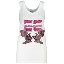 Maiou de damă CAVALLI CLASS alb