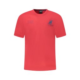 Tricou polo roșu US Grand pentru bărbați
