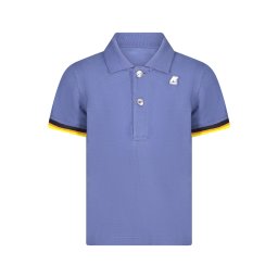 Tricou polo albastru pentru copii K-WAY