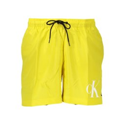 Costum de baie galben pentru bărbați Calvin Klein