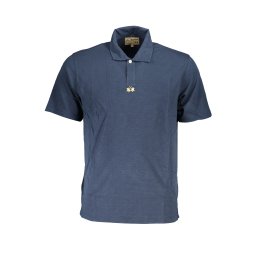 Tricou polo albastru pentru bărbați La Martina