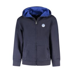 Hanorac cu fermoar pentru copii NORTH SAILS albastru