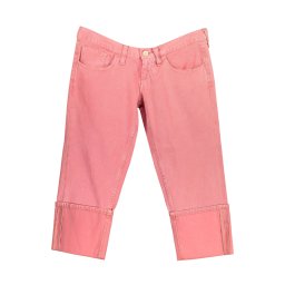 Pantaloni roz pentru femei, model Pinocchietto