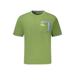 Tricou K-WAY bărbătesc cu mânecă scurtă verde