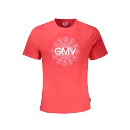 Tricou roșu pentru bărbați Gian Marco Venturi