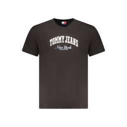 Tricou negru pentru bărbați Tommy Hilfiger