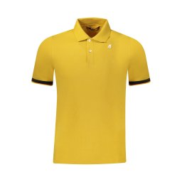 Tricou polo galben pentru bărbați K-WAY