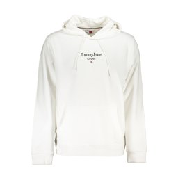 Hanorac alb Tommy Hilfiger fără fermoar