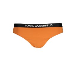Costum de baie portocaliu KARL LAGERFELD