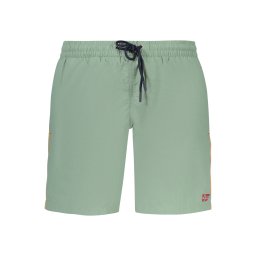 Pantaloni scurți de baie verzi pentru bărbați