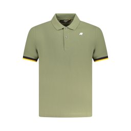 Tricou polo verde pentru bărbați K-WAY