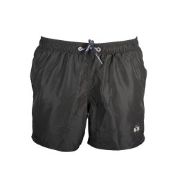 Pantaloni scurți de baie negri pentru bărbați LA MARTINA