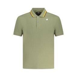 Tricou polo verde pentru bărbați K-WAY