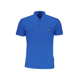 Tricou polo albastru pentru bărbați Napapijri