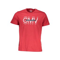 Tricou roșu pentru bărbați Gian Marco Venturi